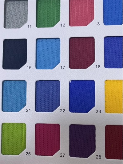 ZJ-DC S0091  小星布5018   克重：150GSM  門幅：180CM  成份：100%Polyester  吸濕排汗 側面照